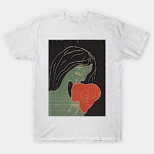 The Heart by Munch T-Shirt